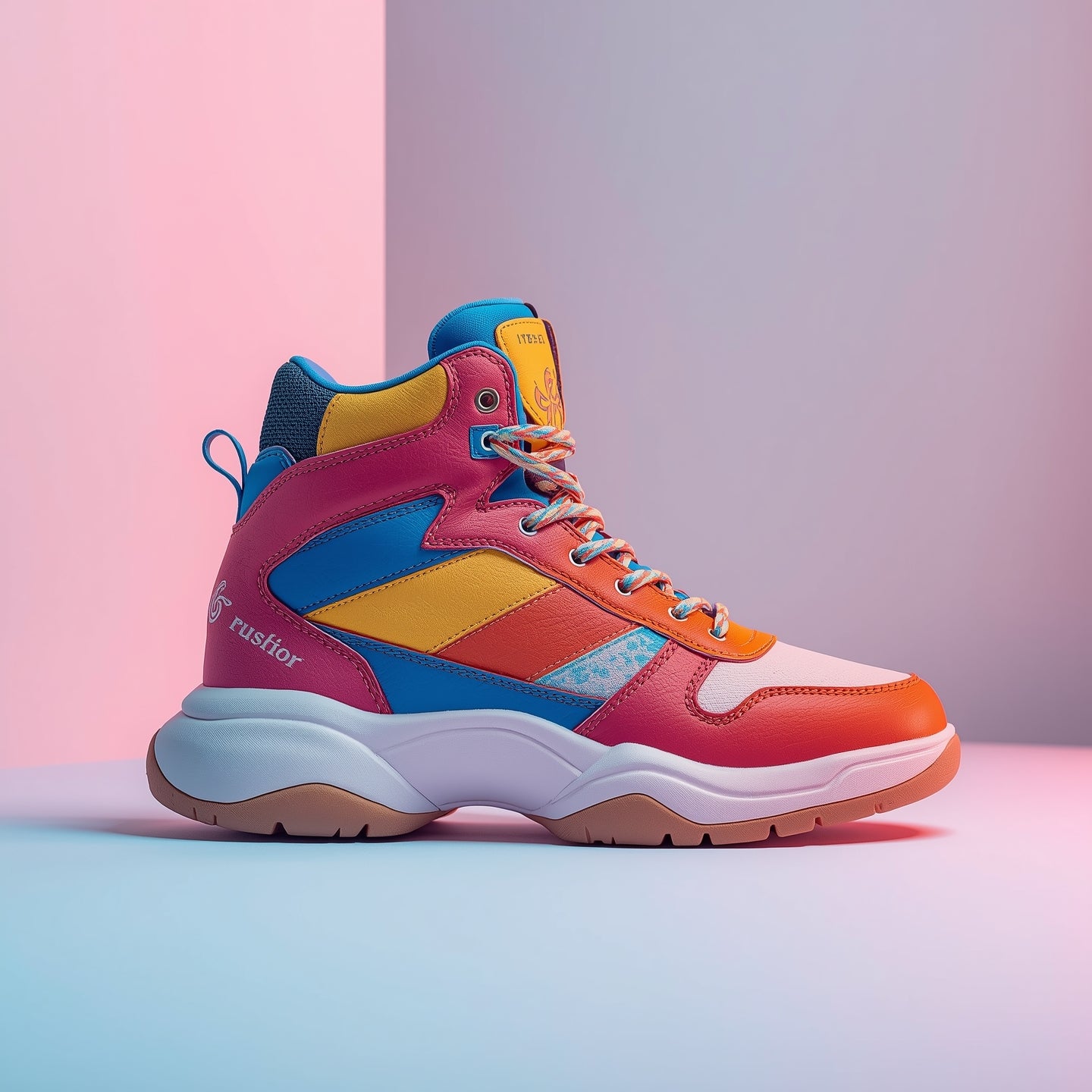 Trendy Women’s High-Top Sneakers – Stylish Casual & Streetwear Shoes