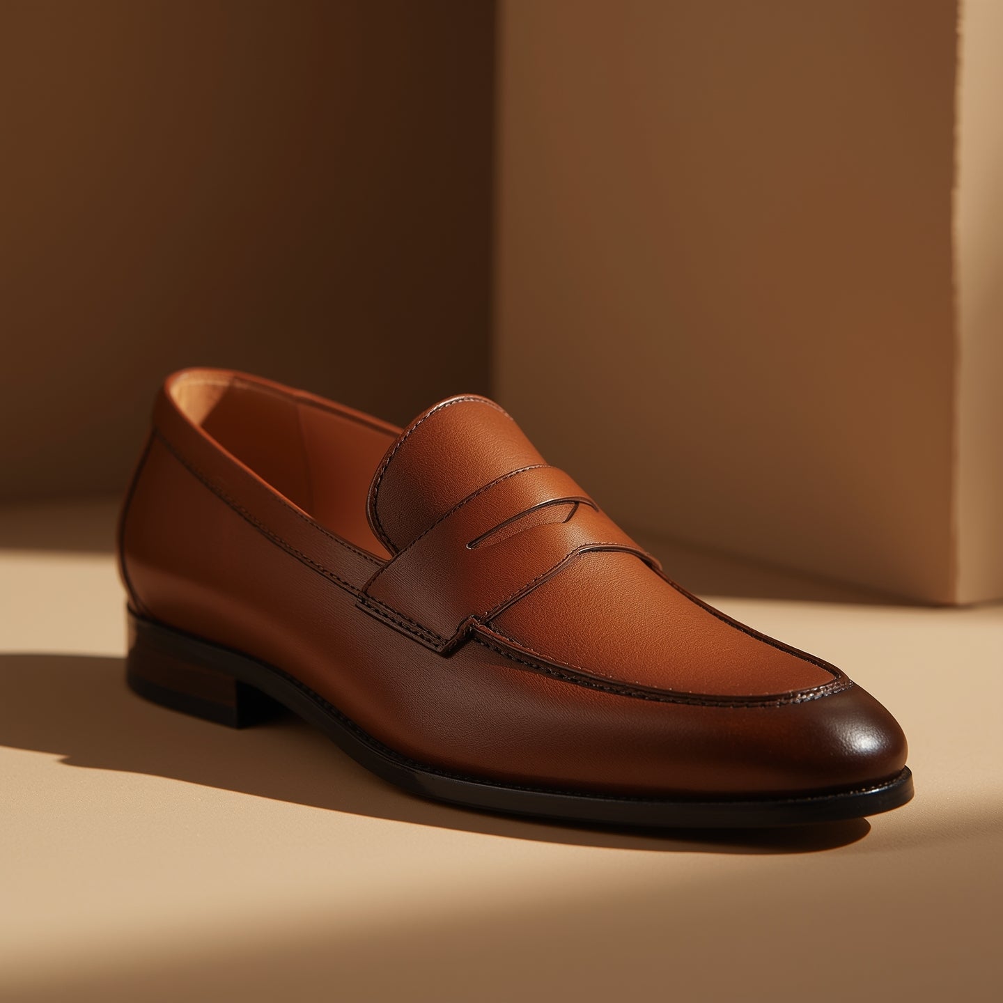 Classic Women’s Penny Loafers – Stylish Slip-On Shoes for Work & Casual Wear