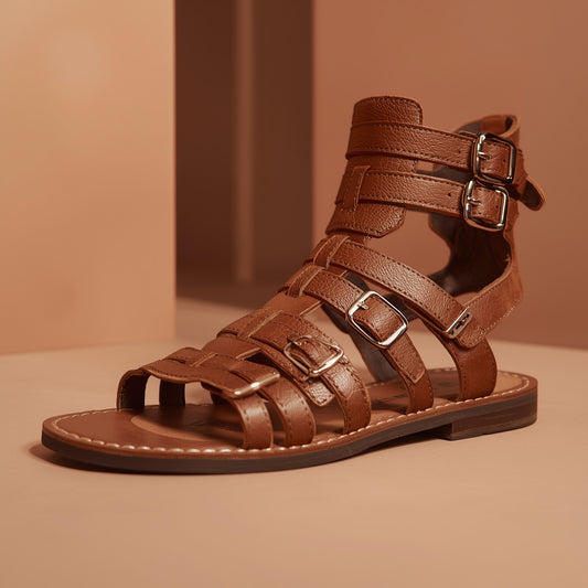 Trendy Women’s Gladiator Sandals – Stylish Strappy Sandals for Summer & Casual Wear