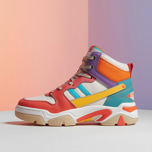 Trendy Women’s High-Top Sneakers – Stylish Casual & Streetwear Shoes