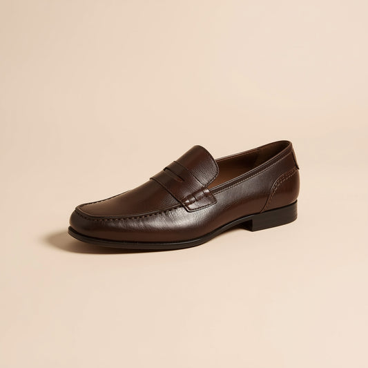 Classic Women’s Leather Loafers – Stylish & Comfortable Slip-On Shoes